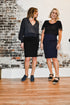 PONTEE BLACK PENCIL SKIRT