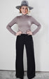 LONG SLEEVE TURTLE NECK || TAUPE