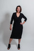BLACK LONG SLEEVE DRESS