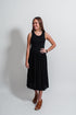 THE LEONARD DRESS IN BLACK