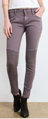 MOTO BIKER SKINNY JEANS | MIDNIGHT