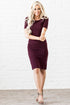 BROOKLYN WINE DRESS
