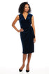 VELVET DRESS NAVY