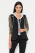 JULIE'S UTILITY BLAZER | BLACK + OLIVE