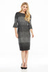 HEATHER DRESS WITH BELL SLEEVES